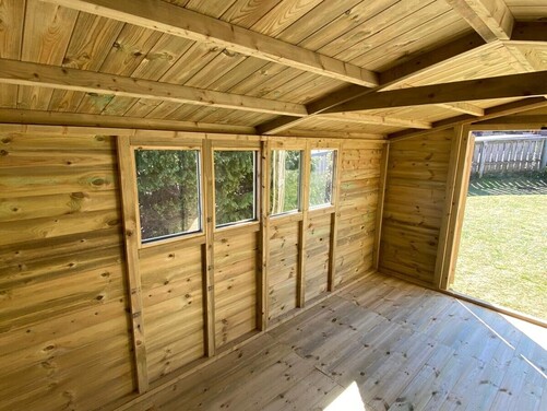 #A034 14x10 Apex Shed