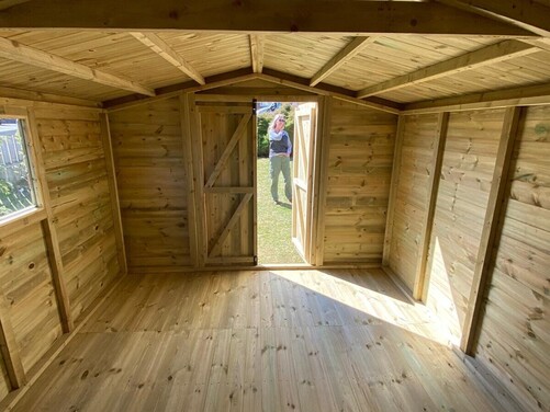 #A034 14x10 Apex Shed