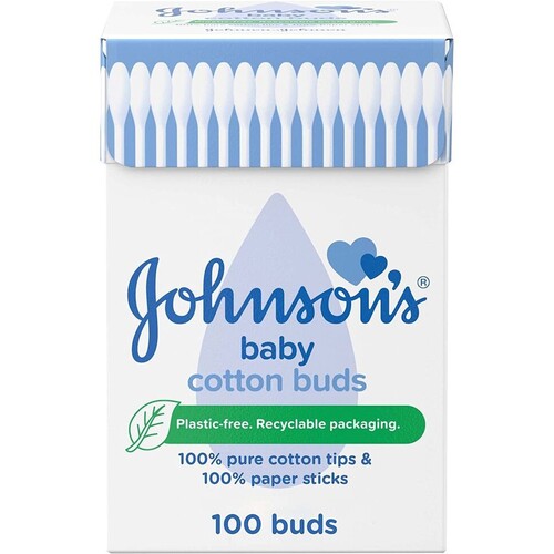 Johnsons Baby Cotton Buds 100's