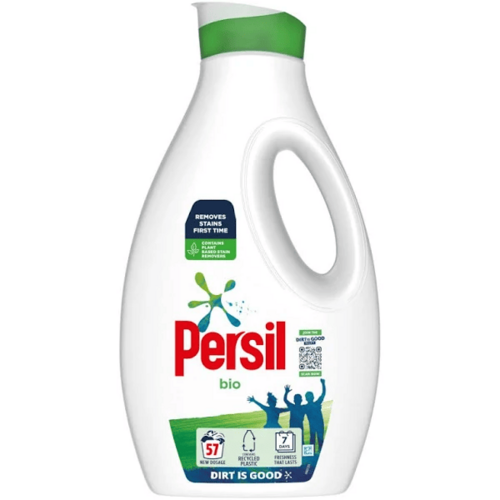 Persil Bio Laundry Washing Liquid Detergent 57 W