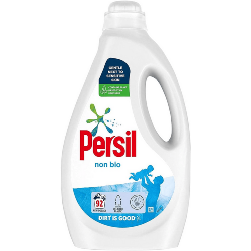 Persil Non Bio Tough On Stains, Gentle Next to Sensitive Skin Laundry Washing Liquid Detergent  72 Wash