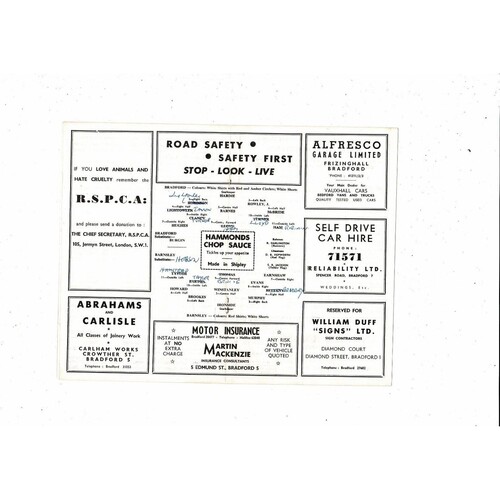 1967/68 Bradford Park Avenue v Barnsley Football Programme