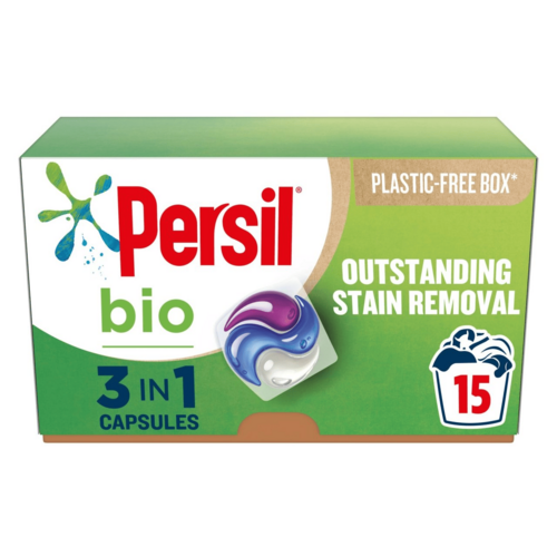 Persil Bio 3 in 1 stain removal Laundry Capsules 15pc