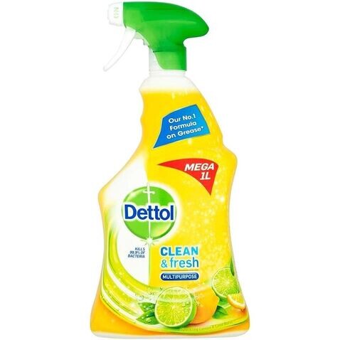Dettol Power & Fresh Advance Antibacterial Spray Citrus 1L