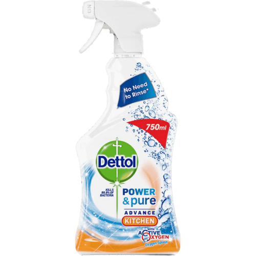 Dettol Power & Pure Advance Kitchen Spray 750ml
