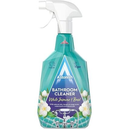 Astonish White Jasmine & Basil Bathroom Cleaner Spray 750ml