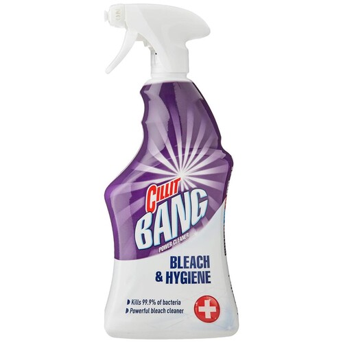 Cillit Bang Bleach and Hygiene Spray Cleaner 750ml