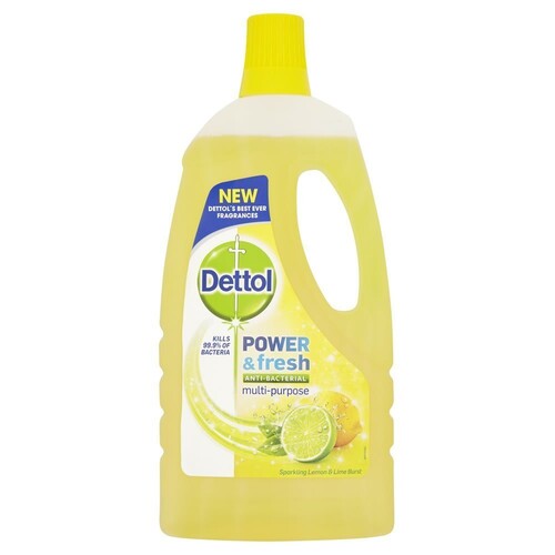 Dettol Power and Fresh Floor Cleaner Lemon 1L