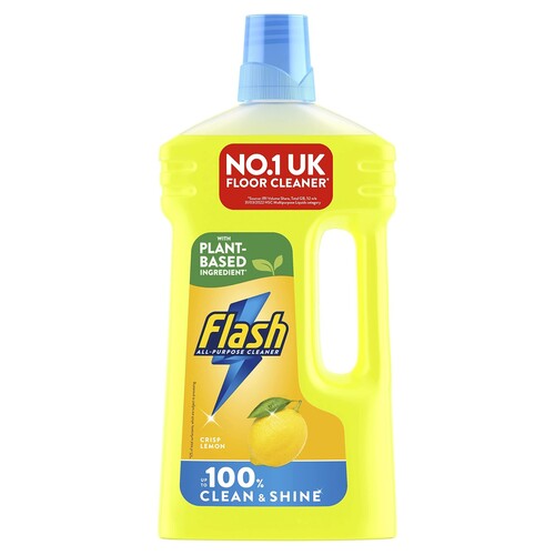 Flash Multipurpose Floor Liquid Cleaner Crisp Lemon 950ml