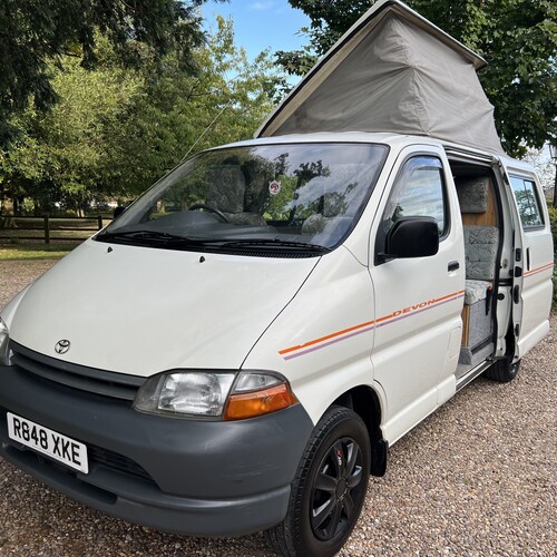 Devon Sunrise Camper Van Toyota Hiace 1997 Heating - Toilet - Great Spec