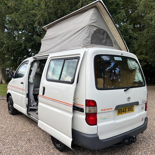 Devon Sunrise Camper Van Toyota Hiace 1997 Heating - Toilet - Great Spec