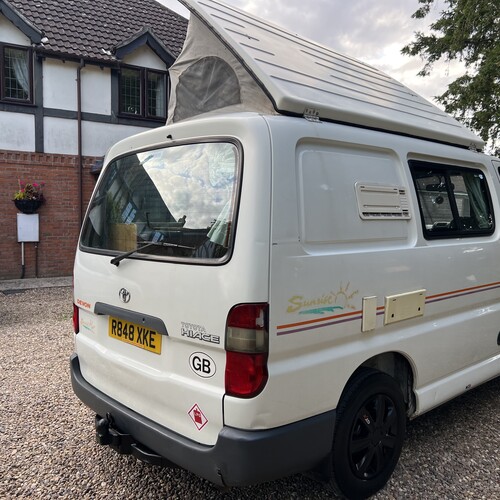 Devon Sunrise Camper Van Toyota Hiace 1997 Heating - Toilet - Great Spec