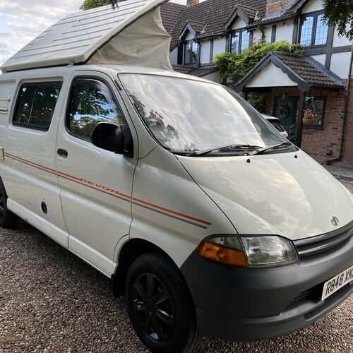 Devon Sunrise Camper Van Toyota Hiace 1997 Heating - Toilet - Great Spec