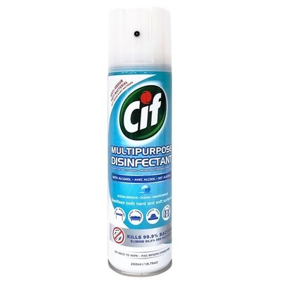 Cif Multipurpose Disinfectant Spray Ocean Breeze 200ml