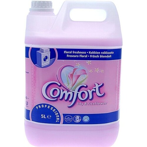 Comfort Professional Fabric Conditioner Softner Lily & Riceflower 5L