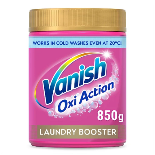 Vanish Gold Oxi Action Laundry Stain Remover Powder Colours 850g