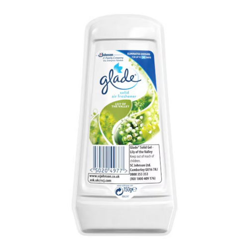 Glade Solid Gel Lily Of The Valley 150g