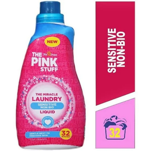 The Pink Stuff Sensitive Non-bio Laundry Liquid 960ml