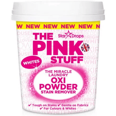 The Pink Stuff Oxi Powder Whites Stain Remover 1kg