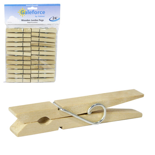 Galeforce 24 Wooden Pegs