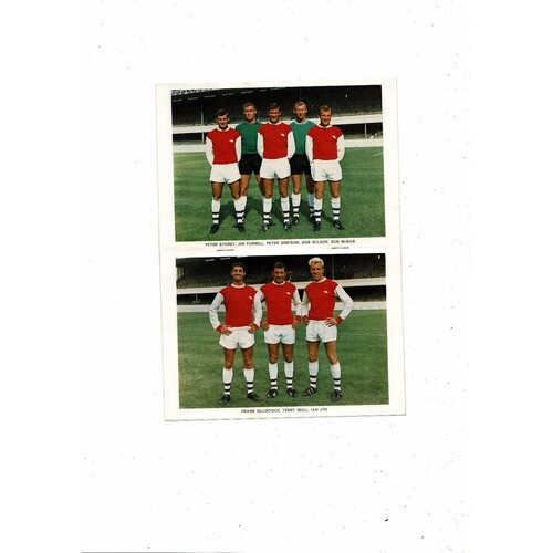 1967/68 Arsenal v Chelsea Football Programme