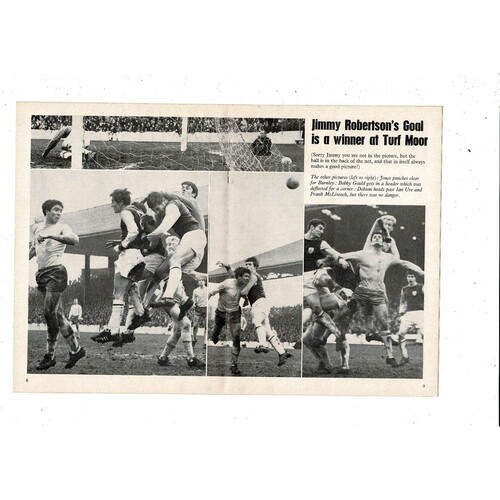 1968/69 Arsenal v Everton Football Programme