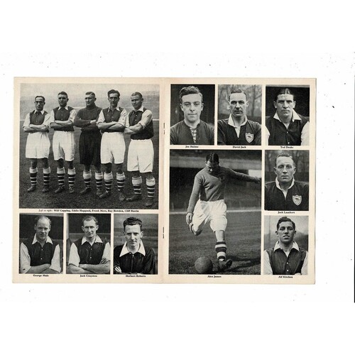 1968/69 Arsenal v Newcastle United Football Programme