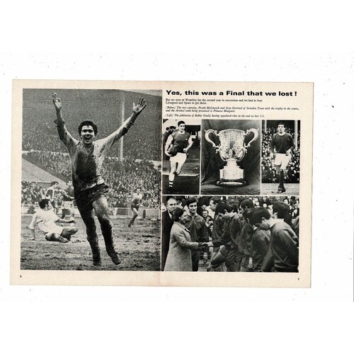 1968/69 Arsenal v Southampton Football Programme