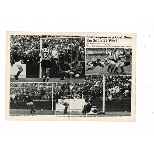 1968/69 Arsenal v Stoke City Football Programme