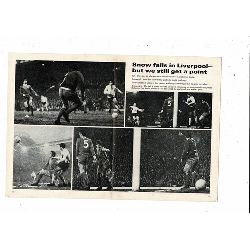 1968/69 Arsenal v Wolves Football Programme