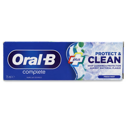 Oral-B Complete Toothpaste+ Mouthwash Protect & Clean 75ml