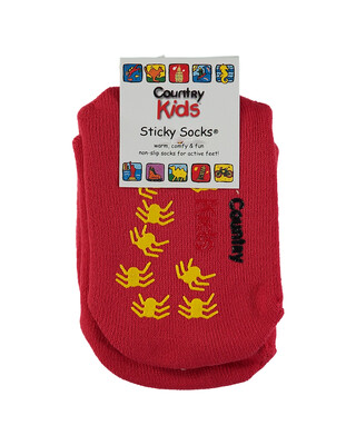 Sticky Slipper Sock Red