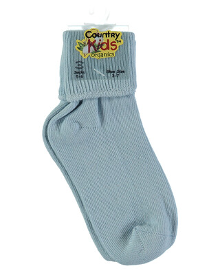 Organic ankle sock - Baby Blue