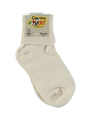 Organic ankle sock - Ivory