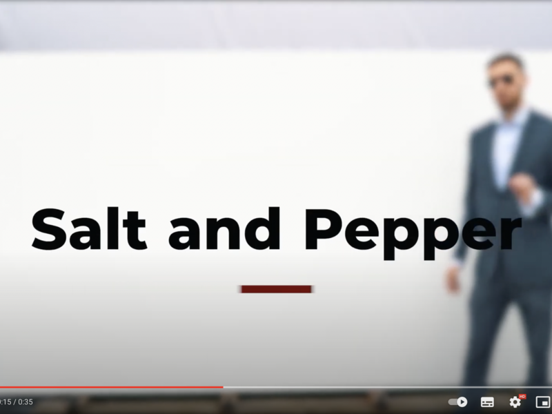 Noblestone salt pepper