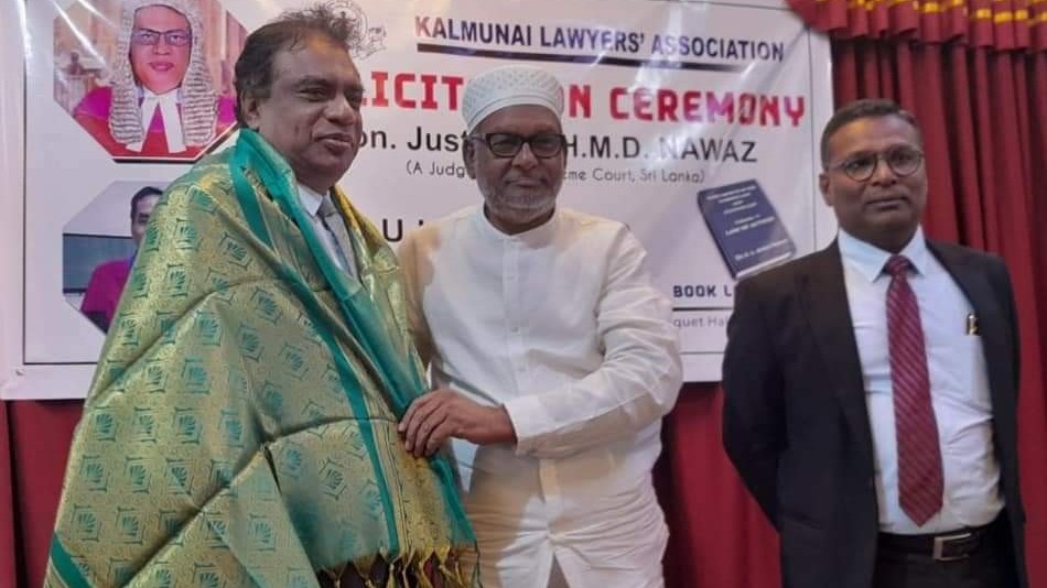 உயர்நீதிமன்ற நீதியரசருக்கு கெளரவம்