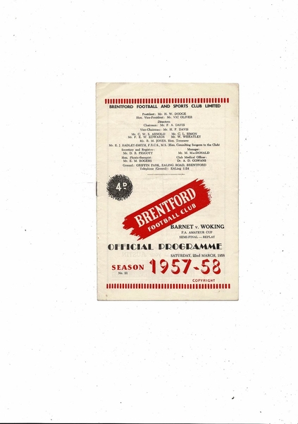 Many more Football Programmes listed today