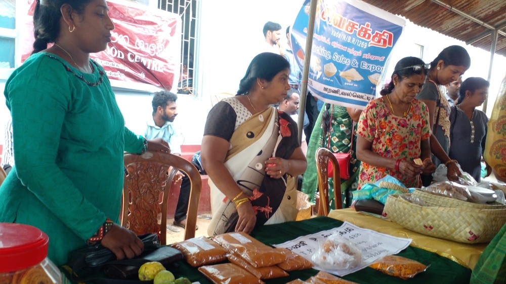 வடமராட்சியில் இடம் பெற்ற உள்ளூர் உற்பத்தி சந்தையும், உணவு திருவிழாவும்