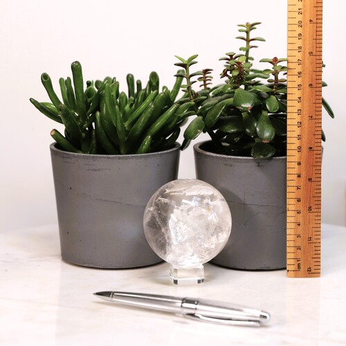 Lemurian Quartz Polished Sphere