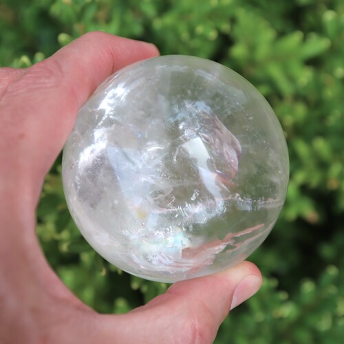 Lemurian Quartz Polished Sphere