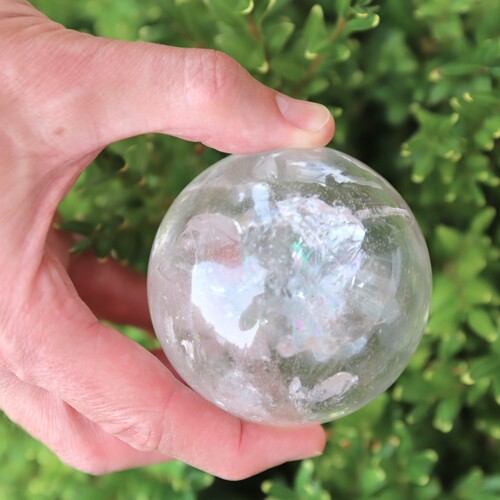 Lemurian Quartz Polished Sphere