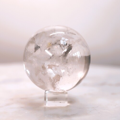 Lemurian Quartz Polished Sphere