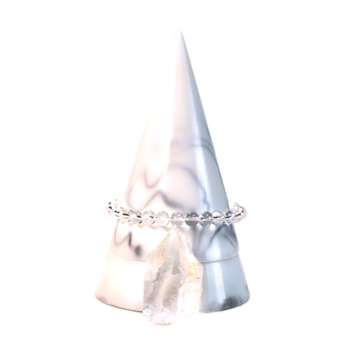 Clear Quartz Beaded Bracelet