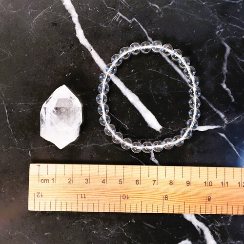 Clear Quartz Beaded Bracelet