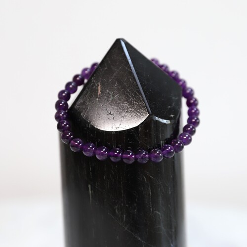 Amethyst Beaded Bracelet Set