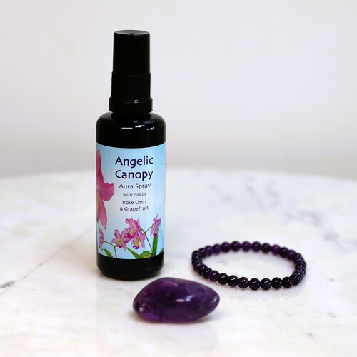 Amethyst Beaded Bracelet Set