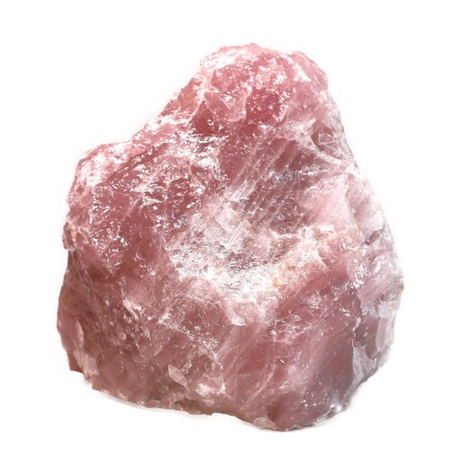Rose Quartz Natural Crystal chunk