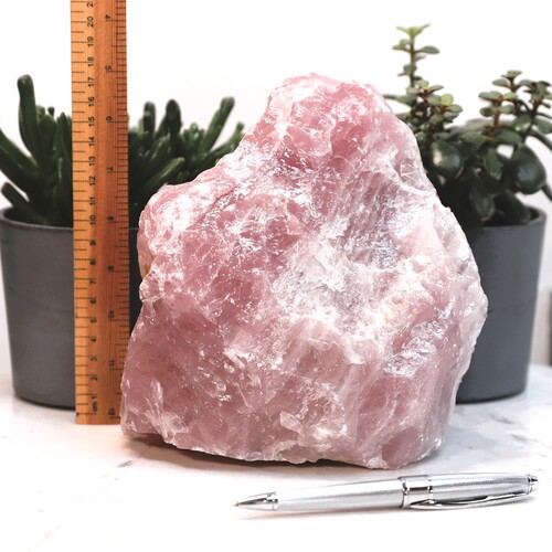 Rose Quartz Natural Crystal chunk