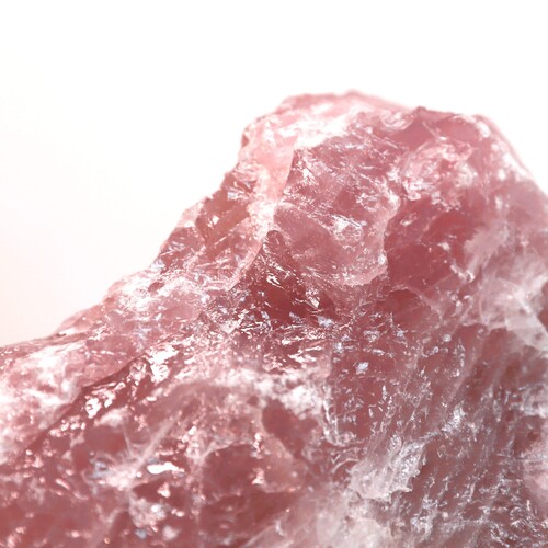 Rose Quartz Natural Crystal chunk