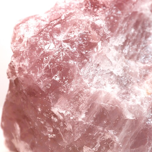 Rose Quartz Natural Crystal chunk